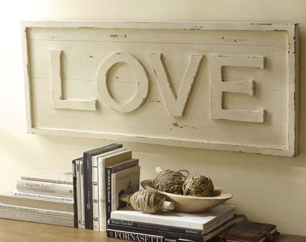 Love Plaque by Uncommon Designs