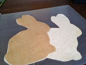 bunny outline