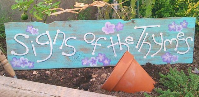 Diy Garden Signs And Garden Sign Sayings