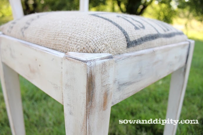 Another Burlap Chair