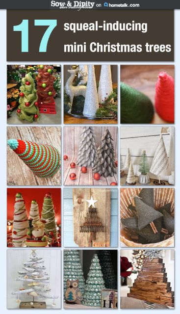 17 Mini Christmas Tree Ideas