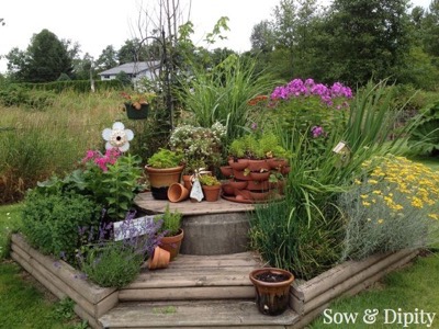 Herb Garden in the Summer